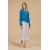 Zara Органзовая шелковая юбка - лимитированная коллекция , Цвет: Синий, Размер: L