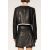 Zara Короткая кожаная юбка - лимитированная коллекция , Цвет: Черный, Размер: S, изображение 2