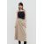 Zara Юбка с макси-эластичным поясом , Цвет: Коричневый, Размер: XL
