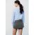 Zara Шорты-юбка с пряжками , Цвет: Серый, Размер: XS, изображение 3