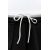 Zara Юбка-шорты с контрастным поясом , Цвет: Черный, Размер: L, изображение 8