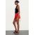 Zara Юбка-шорты с контрастным поясом , Цвет: Красный, Размер: XS, изображение 3