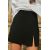 Zara Юбка-шорты с разрезом на подоле , Цвет: Черный, Размер: XS