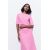 Zara Текстурная юбка-миди в стиле жаккард , Цвет: Розовый, Размер: S, изображение 4