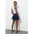 Zara Юбка trf denim box pleat skirt , Цвет: Синий, Размер: M, изображение 5