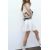 Zara Объемная двухслойная мини-юбка , Цвет: Белый, Размер: XS, изображение 4