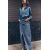 Zara Юбка z1975 denim midi skirt , Цвет: Синий, Размер: XS