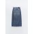Zara Юбка z1975 denim midi skirt , Цвет: Синий, Размер: XS, изображение 5