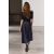 Zara   зв коллекция скрученный миди-юбка , Цвет: Синий, Размер: XS, изображение 3