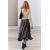 Zara   zw collection metallic midi skirt , Цвет: Серый, Размер: XS, изображение 3