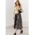 Zara   zw collection metallic midi skirt , Цвет: Серый, Размер: XS, изображение 4