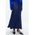 Zara Юбка-миди из атласа с высокой талией из коллекции zw collection , Цвет: Синий, Размер: XS, изображение 2