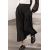 Zara Юбка-миди высокой посадки с эластичным поясом, Цвет: Черный, Размер: M-L, изображение 4
