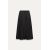 Zara Юбка-миди высокой посадки с эластичным поясом, Цвет: Черный, Размер: M-L, изображение 9