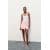 Zara Asymmetric skort , Цвет: Розовый, Размер: XS