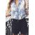 Zara Короткие бермуды с поясом , Цвет: Синий, Размер: XS, изображение 2
