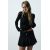 Zara Юбка-шорты со складками в коробочку , Цвет: Черный, Размер: XS, изображение 2