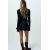 Zara Юбка-шорты со складками в коробочку , Цвет: Черный, Размер: XS, изображение 5