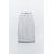 Zara Юбка-миди clean interlock plush , Цвет: Серый, Размер: XS