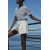 Zara Кюлоты с перекрестным передом и высокой талией, Цвет: Белый, Размер: XS