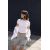 Zara Велосипедные шорты с вышитым рисунком и ребристой фактурой , Цвет: Серый, Размер: S