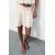Zara Шорты с вышивкой , Цвет: Бежевый, Размер: XS, изображение 3