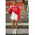 Zara Шорты в стиле "смытый эффект" с ребристой фактурой , Цвет: Белый, Размер: M