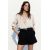 Zara Бермуды с высокой посадкой с линиями идеальной посадки , Цвет: Черный, Размер: XS, изображение 2