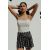 Zara Юбка-шорты с завязками и вышивкой кроя, Цвет: multicolor, Размер: XS, изображение 2
