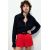 Zara Мини-шорты с складками , Цвет: Красный, Размер: XS