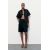 Zara Плиссированные шорты-бермуды , Цвет: Черный, Размер: XS