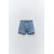Zara Шорты с рифленым узором и стразами , Цвет: Синий, Размер: S, изображение 5