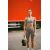 Zara   безшевные рибанные шорты для велосипеда , Цвет: Серый, Размер: XS-S