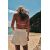 Zara Шорты-юбка с поясом , Цвет: Белый, Размер: XS, изображение 4