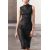 Zara Сохрани  юбка-миди из растяжимого трикотажа , Цвет: Черный, Размер: S, изображение 2