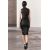 Zara Сохрани  юбка-миди из растяжимого трикотажа , Цвет: Черный, Размер: S, изображение 4