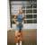 Zara   trf high-waist denim ripped shorts , Цвет: Синий, Размер: 32
