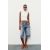 Zara   trf low-rise джинсовые бермуды , Цвет: Синий, Размер: 40