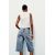 Zara   trf low-rise джинсовые бермуды , Цвет: Синий, Размер: 40, изображение 3