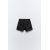 Zara   z1975 джинсовые шорты с перекрестными лосинами , Цвет: Черный, Размер: XS, изображение 7