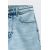 Zara Шорты mom fit с высокой талией и пятью карманами, Цвет: Синий, Размер: 32, изображение 4