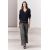 Zara Юбка-миди с запахом из коллекции zw collection , Цвет: Серый, Размер: XS-S