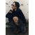 Zara Юбка-миди с запахом из коллекции zw collection , Цвет: Серый, Размер: XS-S, изображение 4