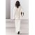 Zara Юбка-миди со сборкой от коллекции zw collection , Цвет: Бежевый, Размер: XS-S, изображение 7
