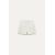 Zara Шорты с высокой посадкой из коллекции zw collection с подкладкой в тон и невидимой боковой застёжкой на молнии, Цвет: Бежевый, Размер: XS, изображение 5