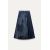 Zara Юбка миди с разделителем из коллекции zw collection laser print , Цвет: Синий, Размер: XS, изображение 3