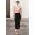 Zara Юбка-карандаш коллекции zw collection midi , Цвет: Черный, Размер: M