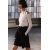 Zara Шорты-бермуды с высокой посадкой из коллекции zara woman collection с полосками, Цвет: Черный, Размер: XS, изображение 3