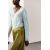 Zara Юбка-солнце zw collection pleated satin skirt , Цвет: Зеленый, Размер: XS, изображение 5