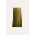 Zara Юбка-солнце zw collection pleated satin skirt , Цвет: Зеленый, Размер: XS, изображение 7